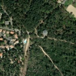 Vue satellite de Hutopia Arcachon à Lège-Cap-Ferret