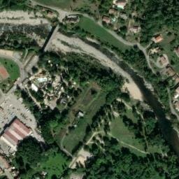 Vue satellite de Camping Paradis Family des Issoux à Prades