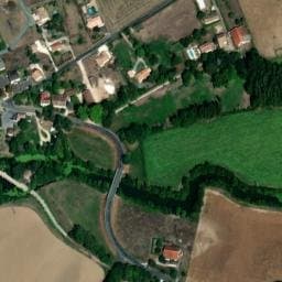 Vue satellite de Aire de camping-cars de la ville de La Sauvetat-du-Dropt à La Sauvetat-du-Dropt
