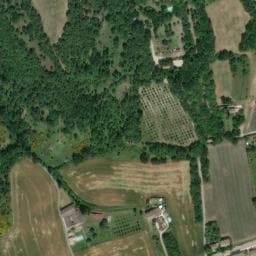 Vue satellite de La Briance à Francillon-sur-Roubion