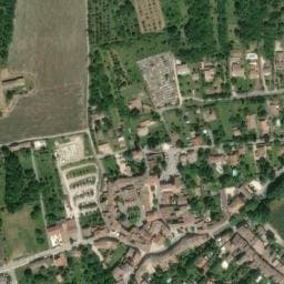 Vue satellite de Camping la Briance à Soyans