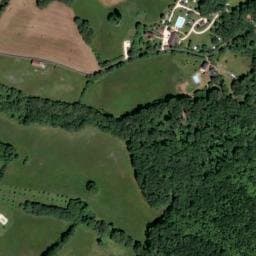 Vue satellite de Camping Lagoudalie à Lavercantière