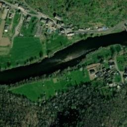 Vue satellite de Aire de camping-car à Junhac à Junhac
