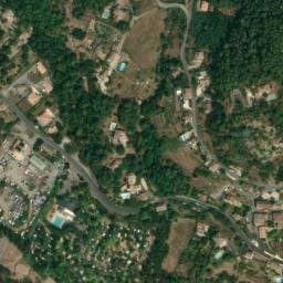 Vue satellite de Camping Domaine de Gil à Saint-Julien-du-Serre