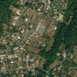 Vue satellite de Camping le Pastural à Saint-Julien-du-Serre