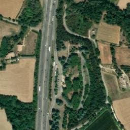 Vue satellite de Aire du Logis Neuf à Condillac