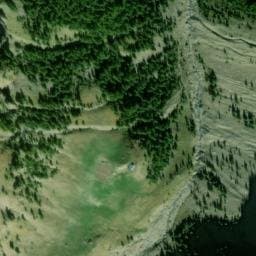 Vue satellite de Cabane de Roinette à Réallon