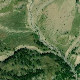 Vue satellite de Cabane de la Vieille Selle à Réallon