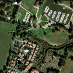 Vue satellite de Parking Réserve ornithologique du Teich à Le Teich