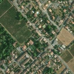 Vue satellite de Aire de camping-car à Omet à Omet