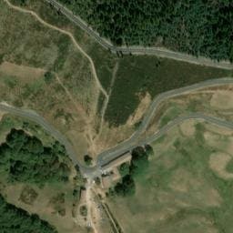Vue satellite de Gite du Bez à Borne