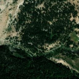 Vue satellite de Cabanes d'Albert à Ceillac