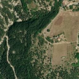 Vue satellite de Le Domanial à Aucelon