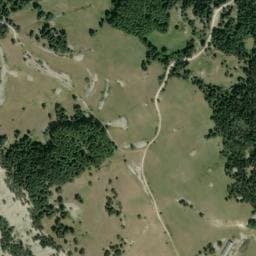 Vue satellite de Cabane de la Serre du Lièvre à Dévoluy