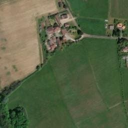 Vue satellite de Aire de camping-car du Château Les Maubats à Roquebrune