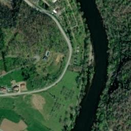 Vue satellite de Camping Pittoresque à Saint-Parthem