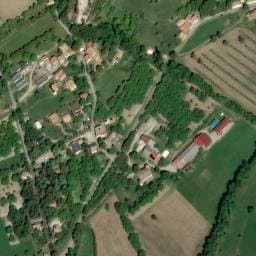 Vue satellite de Camping  Les Thibauds à Lesches-en-Diois