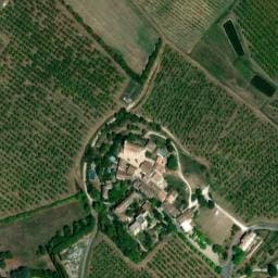 Vue satellite de Aire de camping-car à Monteton à Monteton
