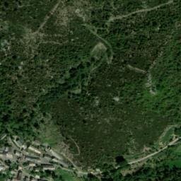 Vue satellite de Fontaine de Coulagnes Hautes à Le Born