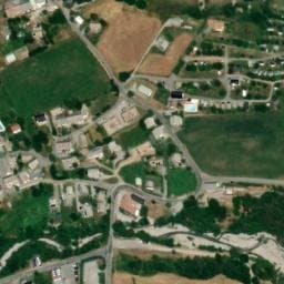 Vue satellite de Les Auches à Saint-Jean-Saint-Nicolas
