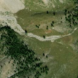 Vue satellite de Abri L'Adoux à Ceillac