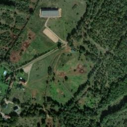 Vue satellite de Caselle (41) à Corn