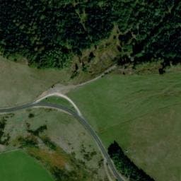Vue satellite de Aire de repos à Nasbinals à Nasbinals