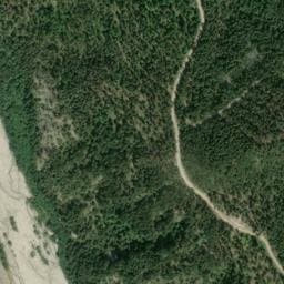 Vue satellite de Cabane du Ruisseau des Granges à Montmaur