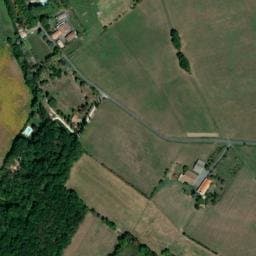 Vue satellite de Camping La Vallée de Gardeleau à Sérignac-Péboudou