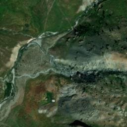 Vue satellite de Cabane de la Blave à Saint-Véran