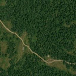 Vue satellite de Cabane de Razis à Risoul