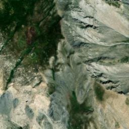 Vue satellite de Cabane du Tieouré à Saint-Paul-sur-Ubaye