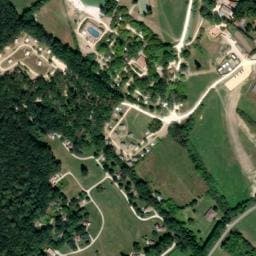 Vue satellite de Camping Les Ormes à Dévillac