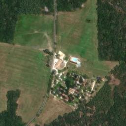 Vue satellite de Las Patrasse à Dévillac