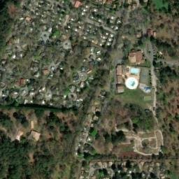 Vue satellite de Domaine de la Forge à Gujan-Mestras