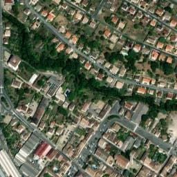 Vue satellite de Aire de camping-car de Miramont-de-Guyenne à Saint-Pardoux-Isaac