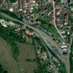 Vue satellite de Place de la Gare à Figeac