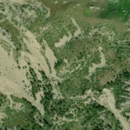 Vue satellite de Cabane du Casset à Réallon