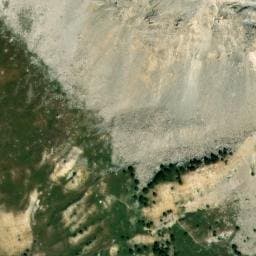 Vue satellite de Cabane de Tronchet à Saint-Paul-sur-Ubaye