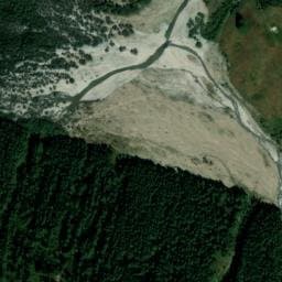 Vue satellite de Cabane du Ga à Saint-Paul-sur-Ubaye