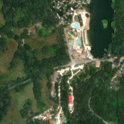 Vue satellite de Camping Le Moulinal à Lacapelle-Biron