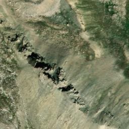 Vue satellite de Cabane de Girardin à Saint-Paul-sur-Ubaye