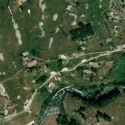 Vue satellite de Fontaine de la Combe Brémond à Saint-Paul-sur-Ubaye