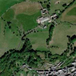 Vue satellite de Fontaine de Saint-Chély à Saint-Chély-d'Aubrac