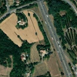 Vue satellite de Aire du Roubion à Savasse