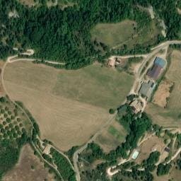 Vue satellite de Camping à la Ferme du Villard à Brette