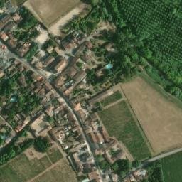 Vue satellite de Aire de camping-car à Barsac à Barsac