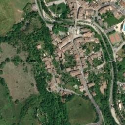 Vue satellite de Le gap des tortelles à Bourdeaux