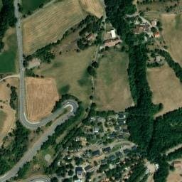 Vue satellite de Camping Napoléon à Saint-Laurent-du-Cros