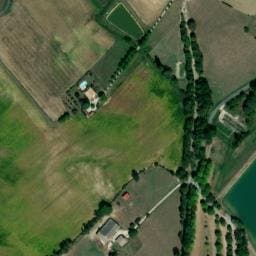 Vue satellite de Camping municipal de Lougratte à Lougratte